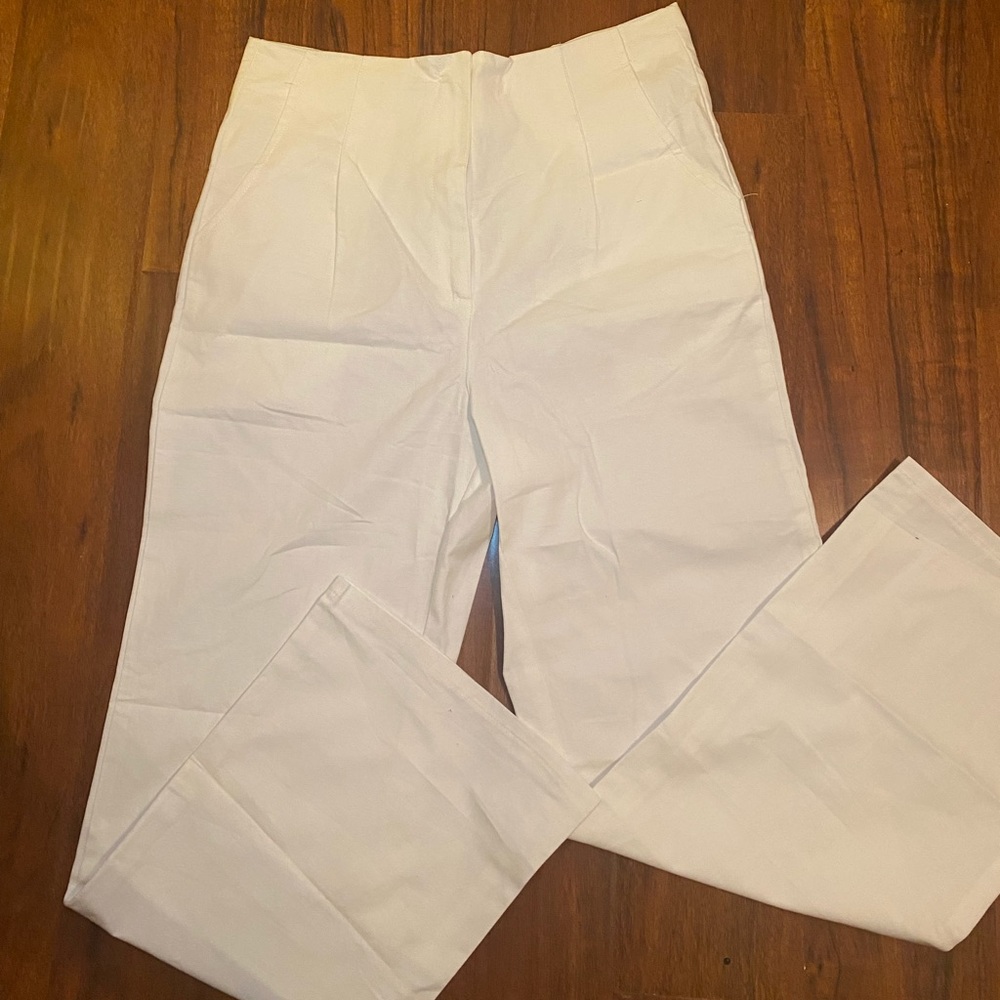 Princess Polly Zack pants in white